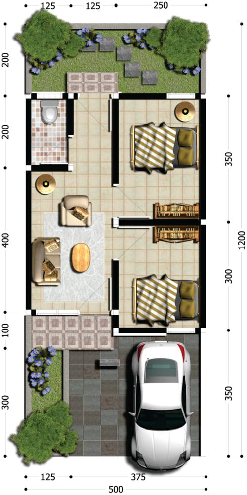 Layout Tipe 33/60